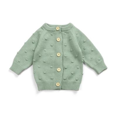 China Free Sample Autumn Baby Infant Toddle Girls Anti-pilling Knitted Long Sleeve Clothes Top Autumn Toddler Little Girl Sweater for sale