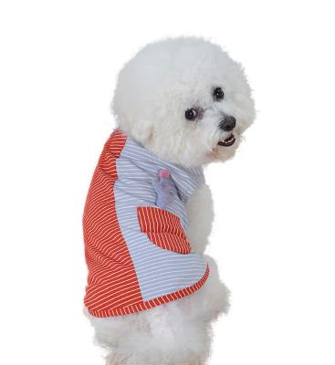 China Spring Flower Design Cotton Soft Summer Viable Cute Clothes Pet Outwear Cheap Dog Vest Clothes for sale