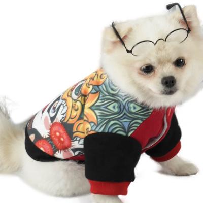 China Sustainable Puppy Dog Jacket Fashion Designer Fleece Cotton Dog Coat Sustainable Winter Clothing for sale