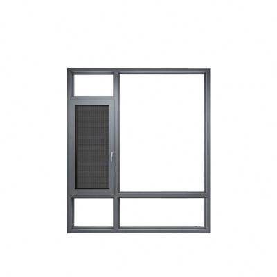 China Contemporary Standard Insulated Window Aluminum Alloy Casement Window for sale