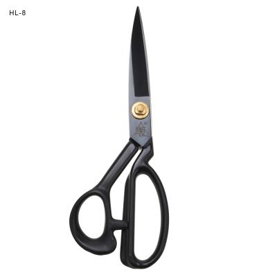 China manganese steel 65 Heng Li Wang 65 8 inch 21cm fabric garment scissors tailor dressmaking sewing scissors manganese steel for sale