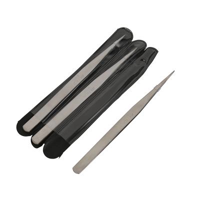 China Unrated High Quality Set of 3 Pcs Eyelash Extension Tweezers for sale