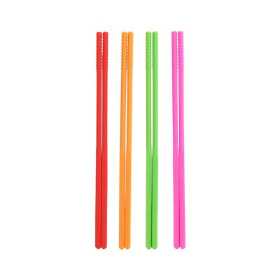 China Viable Stainless Steel Color Stainless Steel Pure Silicone Chopsticks Applicable Adult for sale