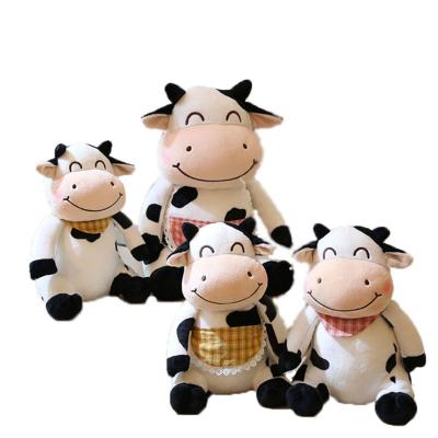 China Cute Stuffed Plush Toy Cow Children's Toys High Quality Stuffed Animal Wholesale Dolls for sale