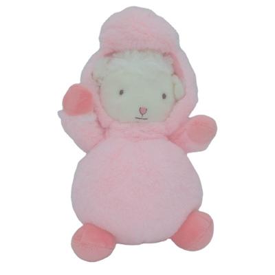 China Cute Animal Doll Plush Toys Lamb Cute Dinosaur Panda Unicorn Plush Toy Toy Sheep With Clothes Elephant Stuffed Baby Doll for sale