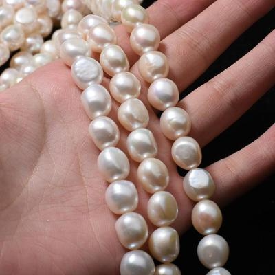 China Jewelry Making Real Natural Freshwater Baroque Pearl Beads 10-11mm Loose Pearl Beads For Jewelry Making Pearl Necklace for sale