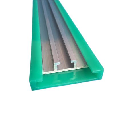 China Manufacturer Strong Aluminum C Rail Guardrail Aluminum C Rail Conveyor Guardrail for sale