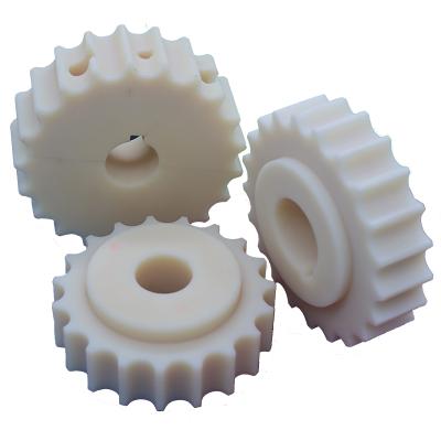 China High Abrasion Resistant Large CNC Machining Nylon Parts Custom Peek Plastic Planetary Gears Spur Gear for sale