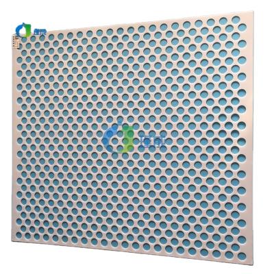 China High Impact PP Polypropylene Corrugated Plastic Partition Panels With Round Holes for sale