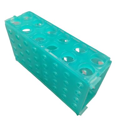 China Laboratory use multifunctional plastic test tube rack for lab use for sale