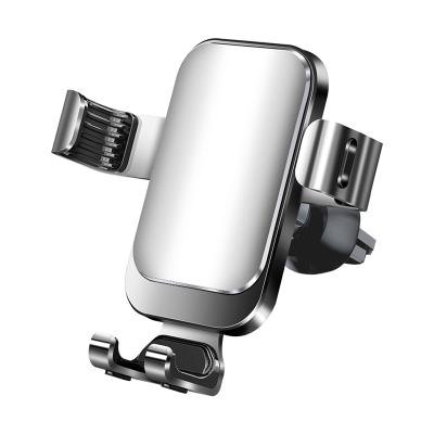 China RSC Brand Gravity Auto Lock Air Vent Alloy Metal Car Mobile Phone Holder Super Sturdy Universal for Phone Holder for sale