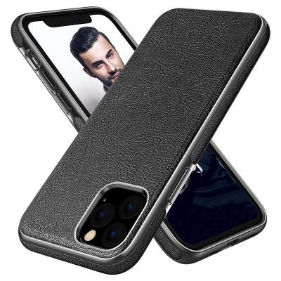 China Leather + Soft TPU Leather Phone Case For iphone 11 Leather Phone Case For iphone 11pro Leather Phone Case For iphone 11 Pro Max for sale