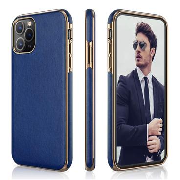 China Cover By Luxury Custom Wholesale Custom OEM Genuine Leather Mobile Phone Shell Covers Cell Phone Cases For iPhone 12 for sale