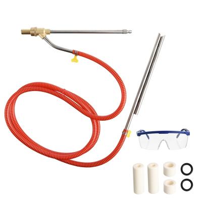 China Portable Cleaning Joint Sandblasting Kit Wet Sand Blasting Lance Pipe Pressure Joint Sandblaster Wet Kit for sale