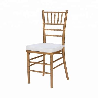 China Wedding chair in solid chiavari wood for sale