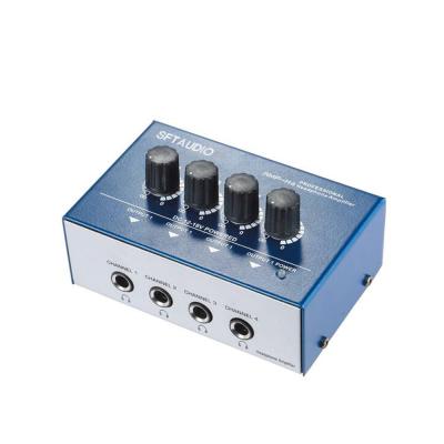 China 2021 manufacture professional recording studio headphone amplifier AMP-H4 for sale