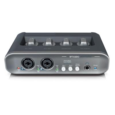 China 2 Input 2 Output USB Audio Interface Professional Recording Sound Card MobilePre for sale