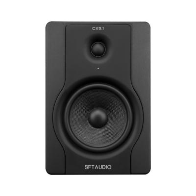 China 2021 Two Way Factory Supply 5 Inch Actice Powered Sound DJ Monitor Studio Monitor Speakers Manufacture Speaker CX5.1 Recoding Monitor for sale