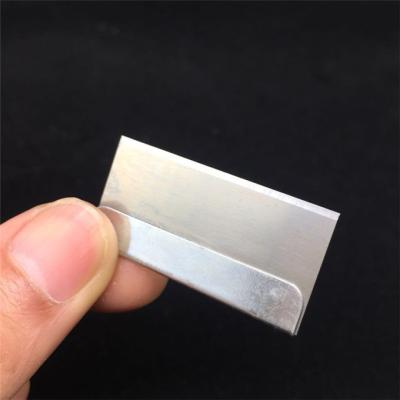 China Fixed Straight Soft Edge Blade Razor Blade For Leather Cutting With Double Edge for sale