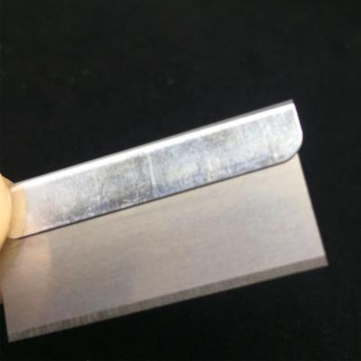 China Industrial high quality straight soft edge stainless steel single edge razor blades for sale for sale