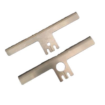 China Edge Perforation Straight Smooth Blades For Packaging Machine Toothed Blade for sale