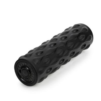 China Yoga Foam Massage Leg Roller Vibrating Abdominal Yoga Single Roller Wheel Set for sale