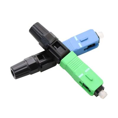 China Good Quality FTTH Fast Connector SC/APC FTTH SC/UPC Fiber Optic Fast Connector for sale