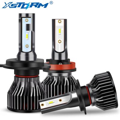 China H4 H7 H11 LED Car Headlight Bulbs 12000Lm CSP Super Bright H1 H11 LED Chip H3 H8 HB3 HB4 9005 Light 9006 Mini 5 Series 6500K Auto Lamp for sale