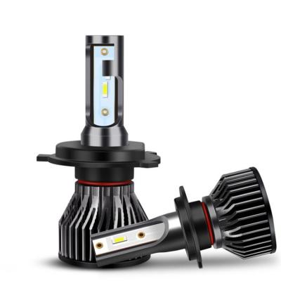 China Auto headlight 22000lm 120w brightest h13 h1 h7 9007 9005 9006 9012 auto car led motorcycle headlight light bulb h4 led headlight for sale