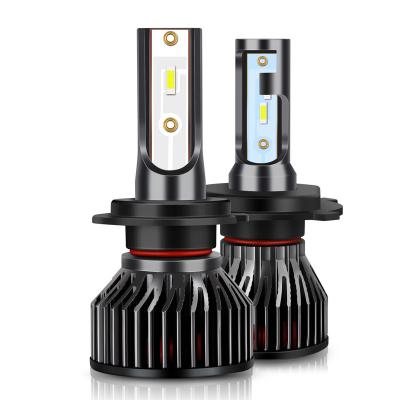 China Wholesale Auto Lamp 12000LM Mini H4 H7 LED Fog Lights H1 H3 H8 H11 Car Headlight Bulb Led 9005 HB3 9006 HB4 LED Lamp Universal for sale