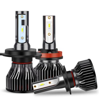 China Headlight led h4 light H3 H8 HB3 HB4 9005 H4 Hotselling CSP Chip Led Car Headlight Bulbs 12000Lm 6500K H1 H11 LED 9006 H4 H7 LED fog light DRL lamp for sale