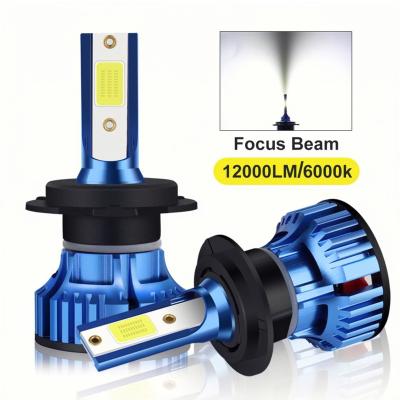 China Super Bright OEM 50W Mini Thin Led Headlight H4 Car Bulb Mini Size Led Headlight H1 H3 H7 H11 9005 9006 HB3 HB4 Canbus for sale