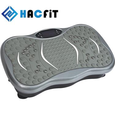 China New Steel Remote Control Crazy Adjustment Massage Crazy Fit Massage Vibration Plate for sale