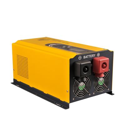 China high efficiency pure sine wave inverter 1000w 1500w 2000w 3000w 4000w 5000w for home use battery charger 560X445X215 for sale