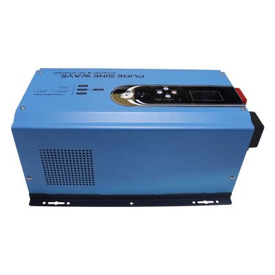 China 1kw 1.5kw 2kw 3kw 4kw 5kw 6kw 7kw GI ac charger with low frequency inverter and sinewave solar power converters pure home using 460x245x200 for sale