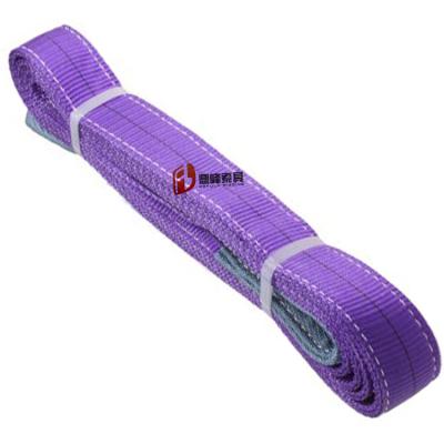 China 1T~12T Polyester Webbing Sling Safety Factor 8:1 7:1 6:1 5:1 Lifting/Towing/Loading for sale