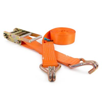 China Manufacture Cargo Lashing Strap 3Inch Strap Lashing Cargo Straps Ratchet Belt Lashing Lashing for sale