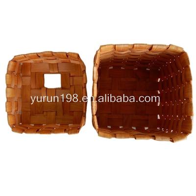 China China Nice Small Fabric Basket Storage Wooden Basket for sale