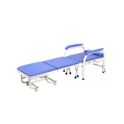 China Multifunctional Space Saving Durable And Comfortable Hospital Escort Chair Nursing Bed for sale