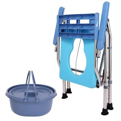 China No Limit Latest Hot Selling Portable Stainless Steel Bathroom Stool For Disabled And Shower Chair for sale