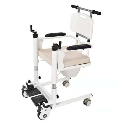 China Household Tub Shower Toilet Chair Disabled Elderly Disabled Patient Transfer Lift Chair With Toilet for sale