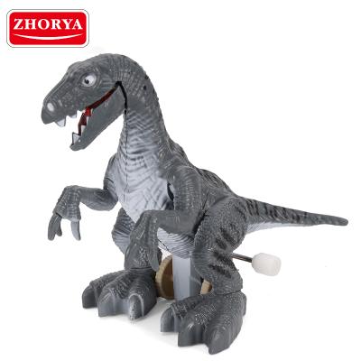 China Light Zhorya 2020 New Kids Toys Dinosaur Toys Roll Up Dinosaur Plastic Toy With Cool Light for sale