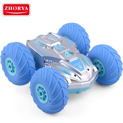 China RC model Zhorya 360 side waterproof rc car stunt double amphibious vehicles for sale