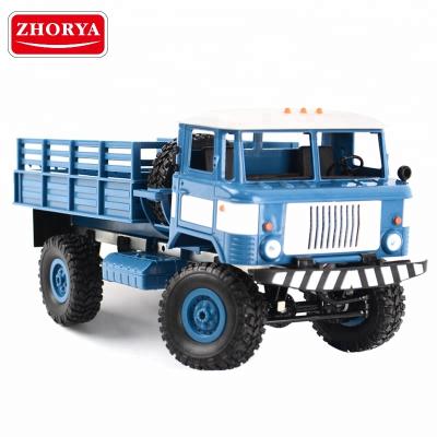 China Zhorya 4wd RC model remote control rc car climbing military toy trucks for sale for sale