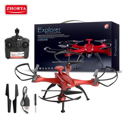 China Zhorya 2.4 MHz 6 Axis Image Transmission 80 Meters Distance HD Long Remote Control Camera RC Drone With Live Wifi Transmission for sale