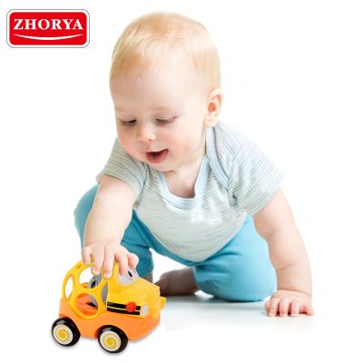 China Friction Toy Zhorya Children's Toy Vehicle Pull Back Plastic Friction Car for sale