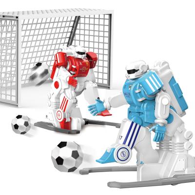 China Toy Zhorya Funny RC Soccer Robot Battery Operated Toy Interactive Soccer Robot For Kids for sale