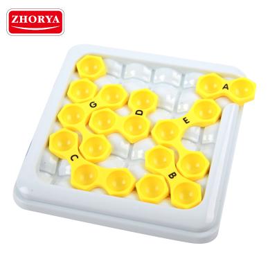 China Newest plastic zhorya plastic intelligence toy table board game for sale