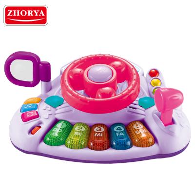 China Educational Entertainment Rainbow Toy Zhorya Piano Keyboard Musical Toy for Children for sale