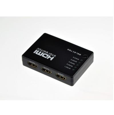 China interruptor auto mordido de 3D HD 1080P 12 llenos HDMI 5x1 en venta